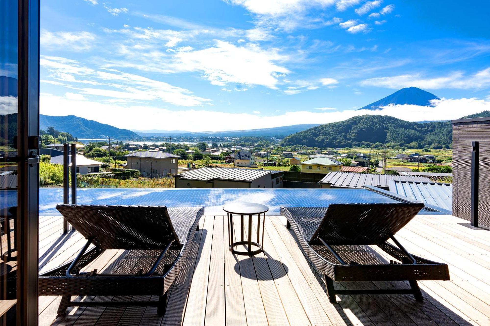 Fuji View And Spa Resort Tsumugi Kawaguchiko Fujikawaguchiko Esterno foto
