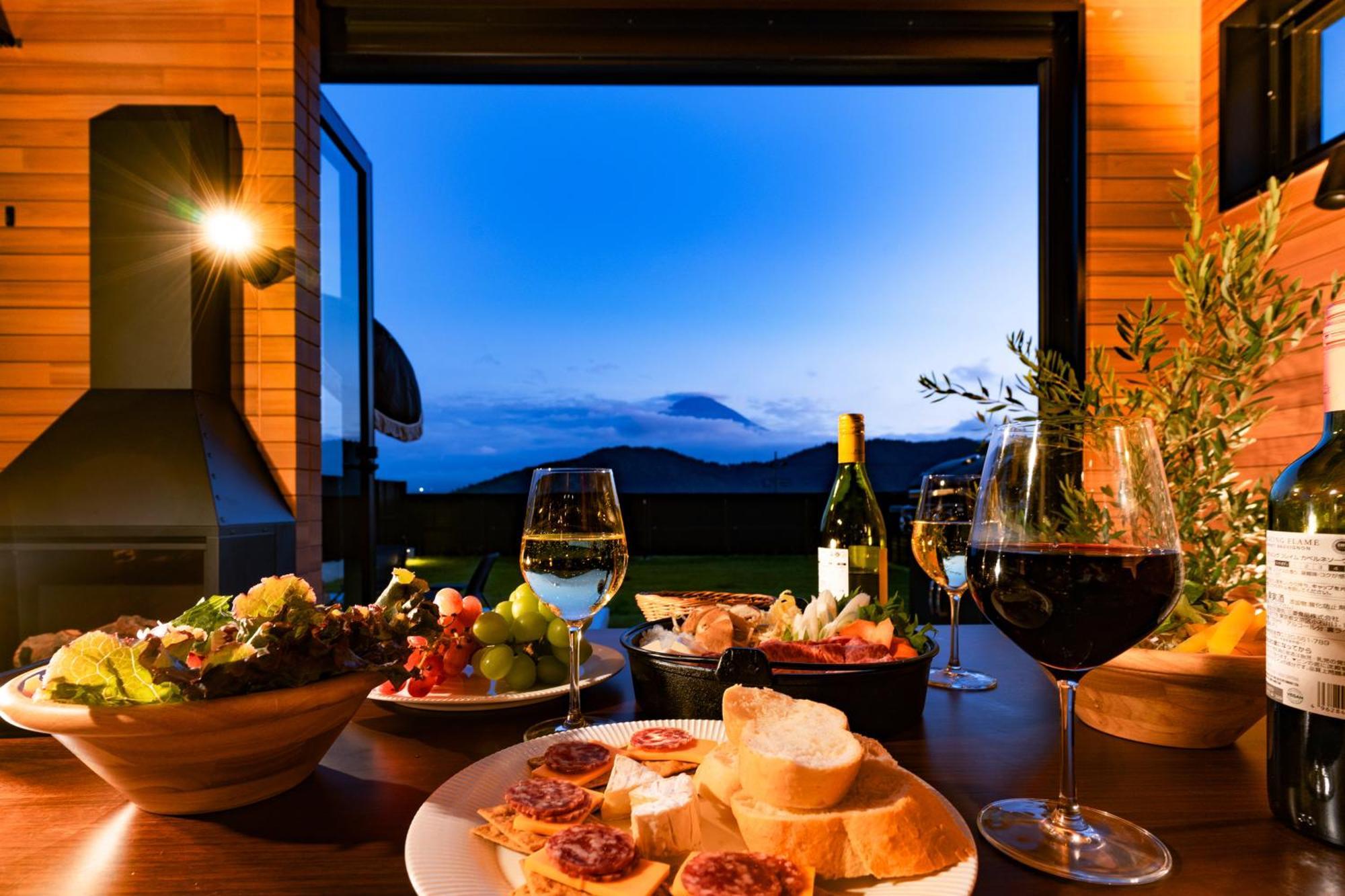 Fuji View And Spa Resort Tsumugi Kawaguchiko Fujikawaguchiko Esterno foto